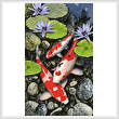cross stitch pattern Koi Pond