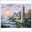 cross stitch pattern Lighthouse Haven 2