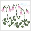cross stitch pattern Linnea Flowers