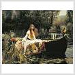 cross stitch pattern The Lady of Shalott
