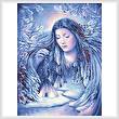 cross stitch pattern Midwinter Dreams