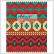cross stitch pattern Mini Native Design 1