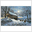 cross stitch pattern Moonlit Passage