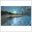 cross stitch pattern Moonlit Cove