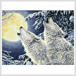 cross stitch pattern Moonlight