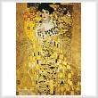 cross stitch pattern Portrait of Adele Bloch-Bauer 1 (Small)