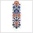 cross stitch pattern Polish Folk Art Design 1