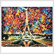 cross stitch pattern Paris of My Dreams