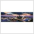 cross stitch pattern Pittsburgh Panorama
