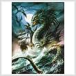 cross stitch pattern The Sea Serpent