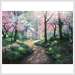 cross stitch pattern Spring Chapel