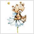 cross stitch pattern Teddy Bee