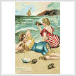 cross stitch pattern Victorian Bathers