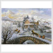 cross stitch pattern Winter Joy