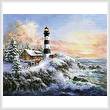 cross stitch pattern Winter Majesty