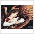 cross stitch pattern The Angel and the Dove
