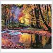 cross stitch pattern Autumn Prelude (Cushion)