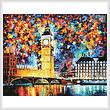 cross stitch pattern Big Ben, London