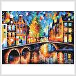 cross stitch pattern The Bridges of Amsterdam