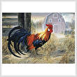 cross stitch pattern Barnyard Boss