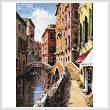 cross stitch pattern Double Bridge Venice