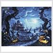 cross stitch pattern Fright Night