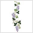 cross stitch pattern Grapes