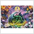 cross stitch pattern Little Dragon