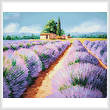 cross stitch pattern Lavender Scent
