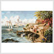 cross stitch pattern Mariner's Haven