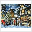cross stitch pattern Market Square - (Crop 2)