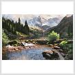 cross stitch pattern Rocky Mountain Grandeur