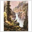 cross stitch pattern Rivals in the Mist
