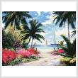 cross stitch pattern Sea Breeze Trail