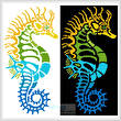cross stitch pattern Seahorse Design 2