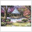 cross stitch pattern Swan Pond