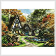 cross stitch pattern The Autumn Cottage