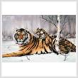 cross stitch pattern Tiger and Cub