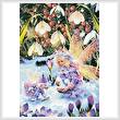 cross stitch pattern Winter Fairies