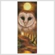 cross stitch pattern Autumn Owl