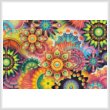 cross stitch pattern Colourful Abstract