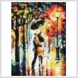 cross stitch pattern Dance Under the Rain (Large)