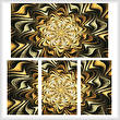 cross stitch pattern Fractal Abstract (Large)
