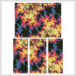 cross stitch pattern Fractal Abstract 2 (Large)