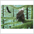 cross stitch pattern A Gathering of Eagles