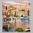 cross stitch pattern Harbour Sunset (Crop 2)
