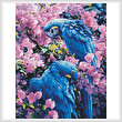 cross stitch pattern Hyacinth Macaws