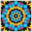 cross stitch pattern Kaleidoscope 3 (Crop)