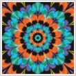 cross stitch pattern Kaleidoscope 4 (Crop)