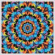 cross stitch pattern Kaleidoscope 2